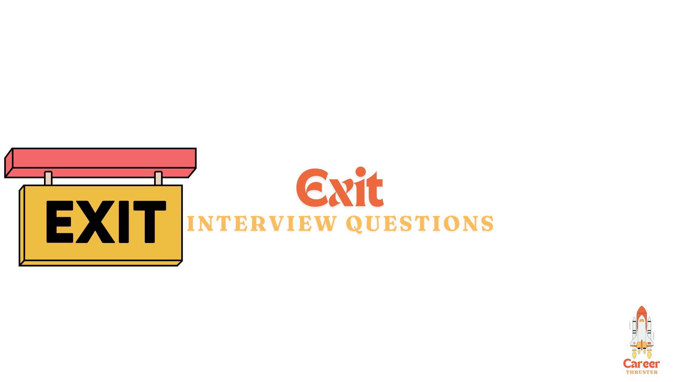 exit interview questions