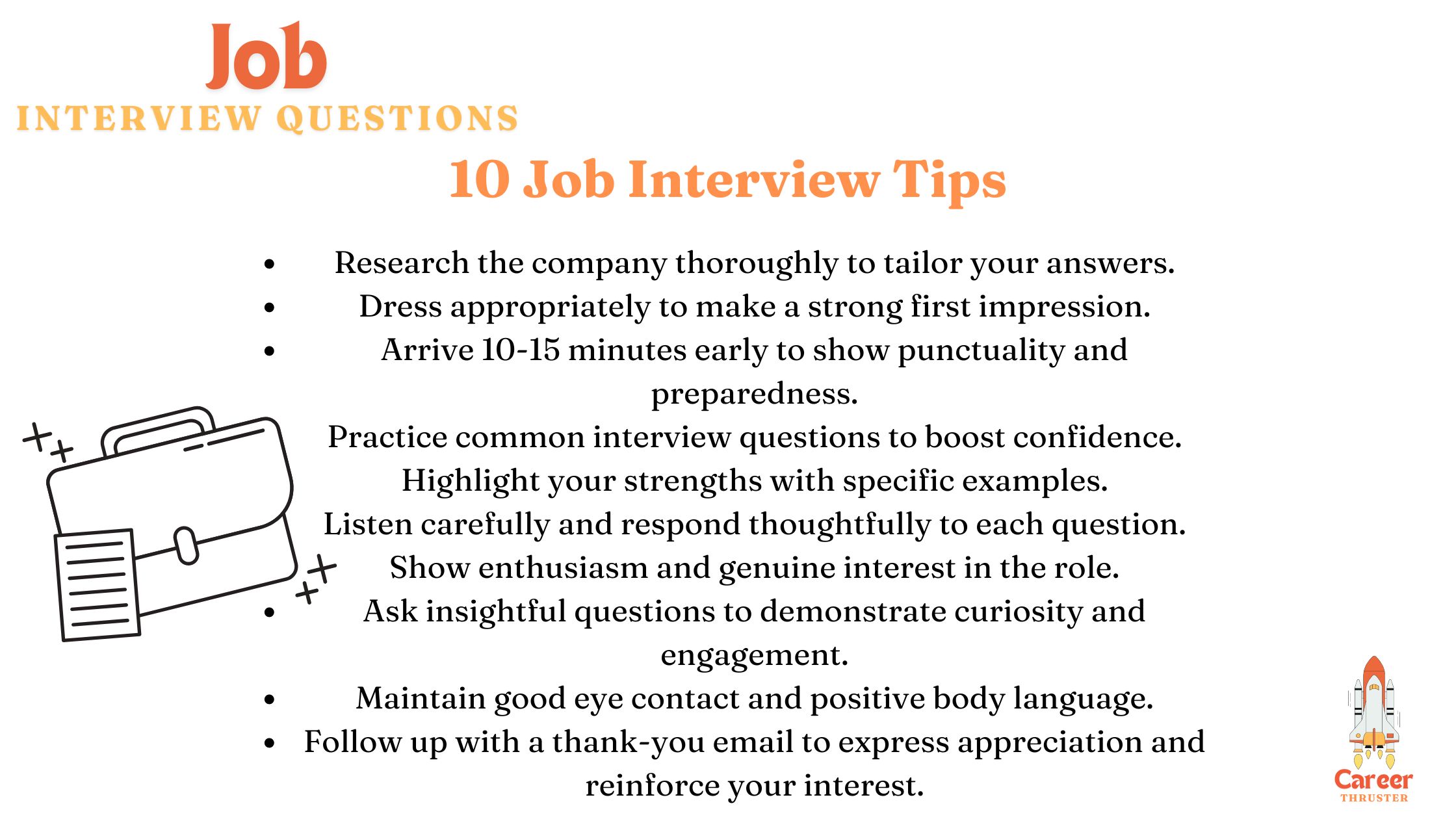 job interview tips