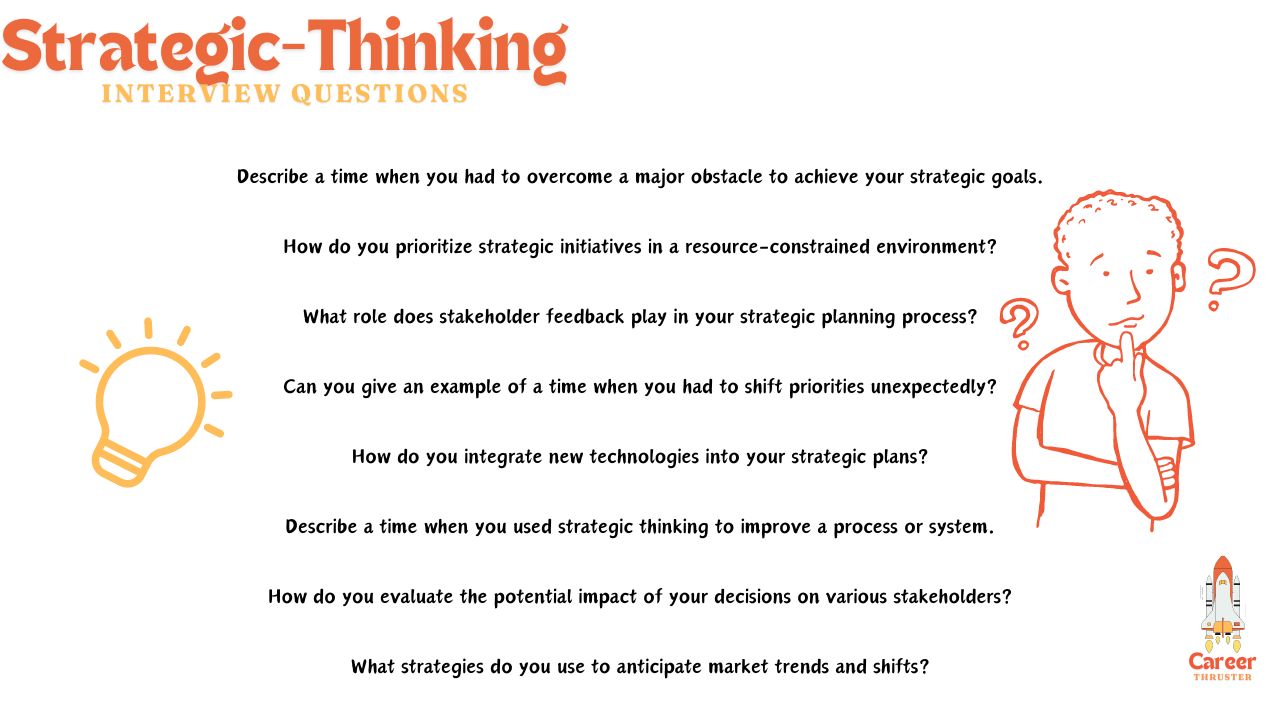 strategic thinking interview questions