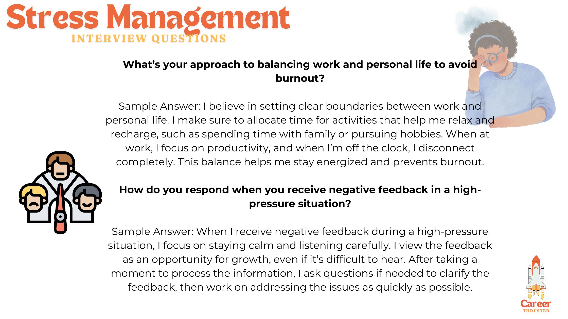 Sample Answers For Stress Management Interview Questions