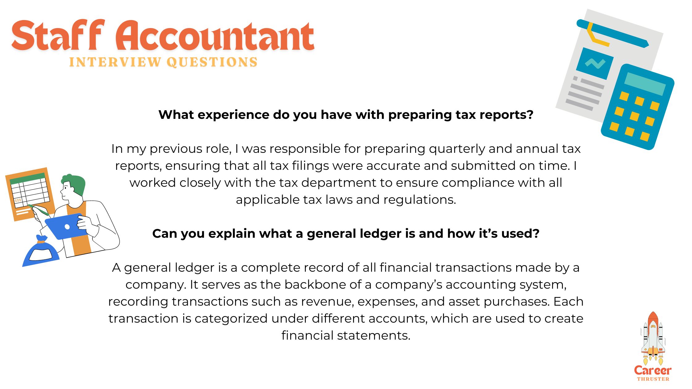 Sample Answers for Staff Accountant Interview Questions