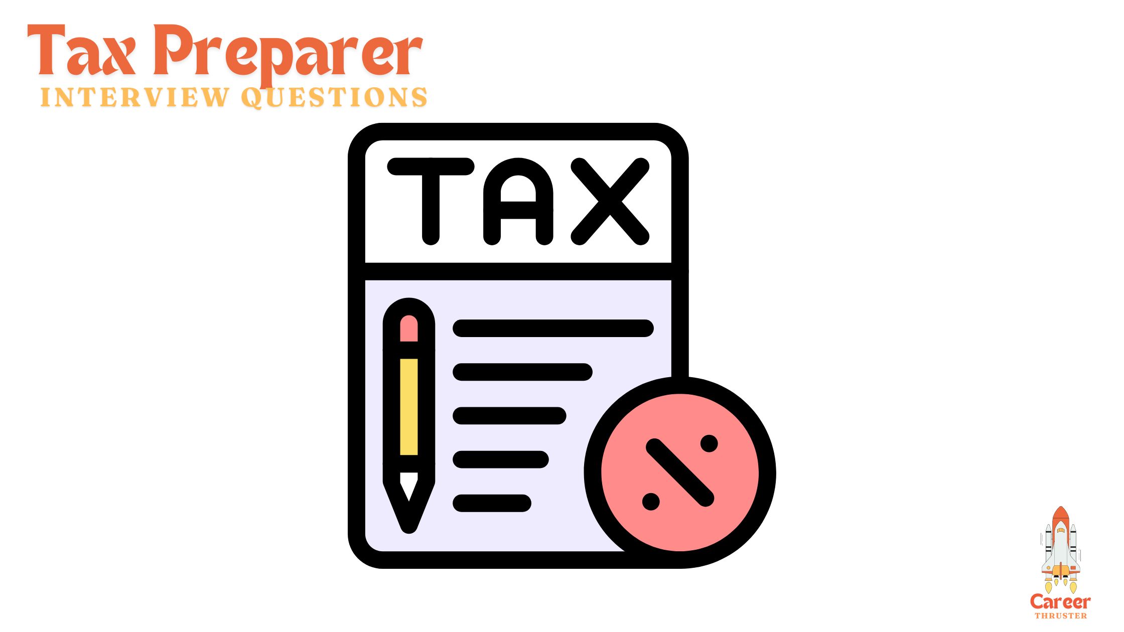 tax preparer interview questions